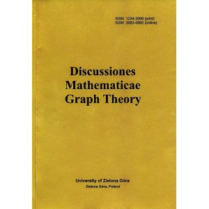DISCUSSIONES MATHEMATICAE GRAPH THEORY
